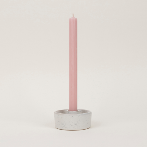 Rose Quartz Pink - St Eval Church Dinner Candle
