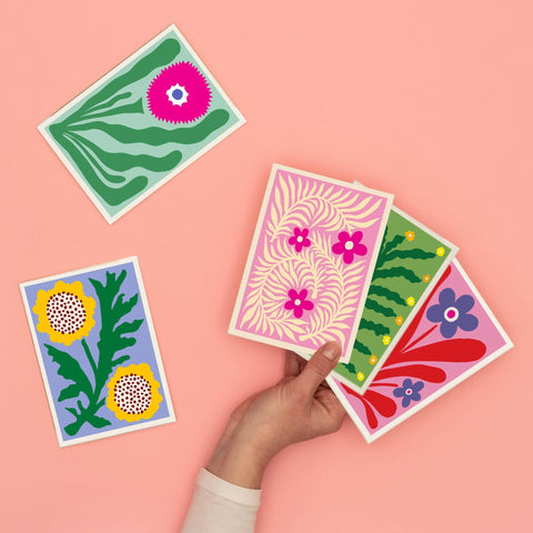 All Occasions Greetings Cards - Blumen pop 7 - Sprouts of Bristol