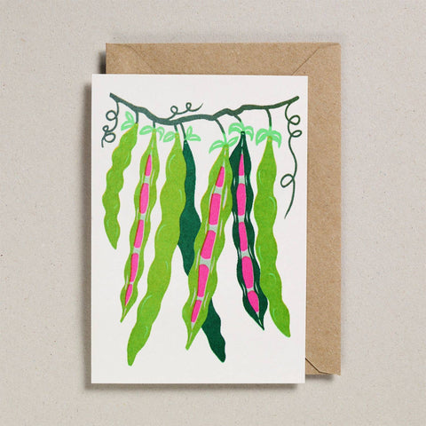 Beans Grow Greetings Card - Sprouts of Bristol