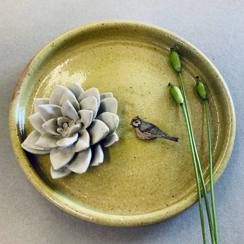 Blue Tit Mini Pin Brooch - Sprouts of Bristol