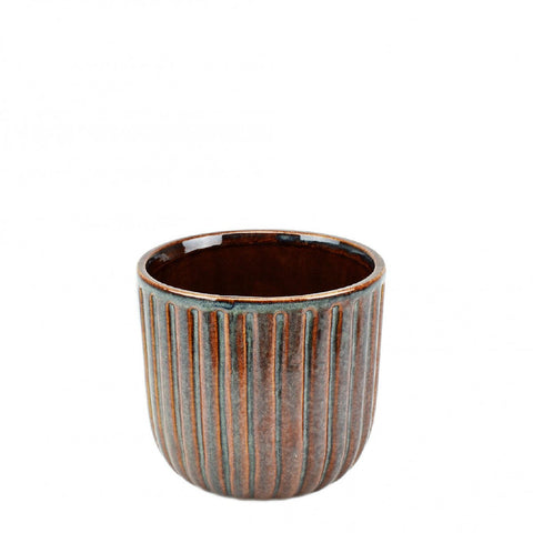 Ceramics Rainy Reactive Glaze Pot - Sprouts of Bristol