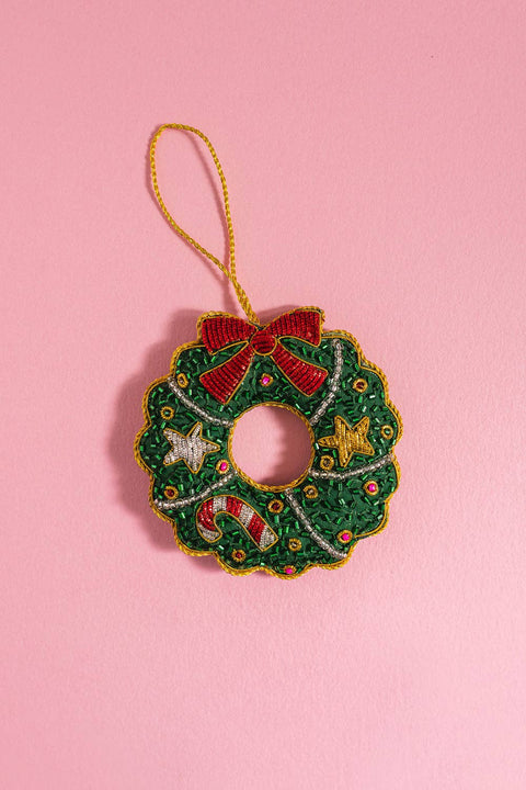 Christmas Wreath Decoration (Virgin Plastic Free) - Sprouts of Bristol