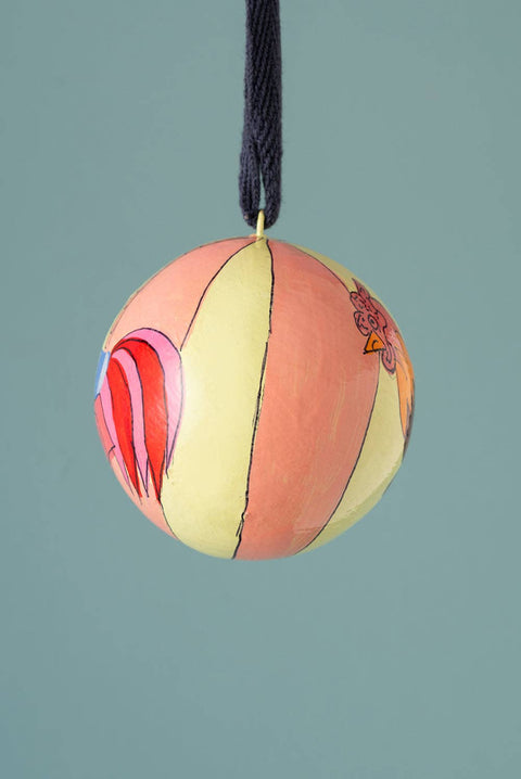 Cockerel Carousel Bauble - Sprouts of Bristol