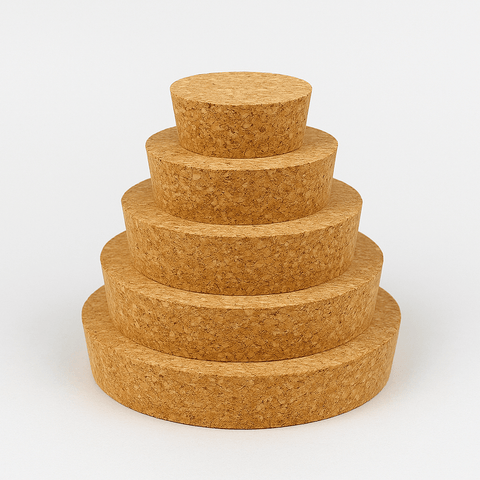 Cork Lid - Perfect Fit for Terrariums and Glass Jars - Various Sizes - Sprouts of Bristol
