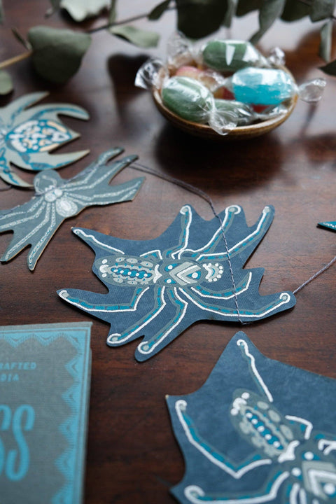 Creeping Spider Sewn Garland - Sprouts of Bristol