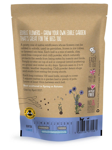 Edible Flowers Mix - Wildflower Grab Bag - Sprouts of Bristol