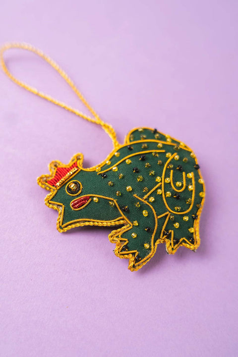 Frog Prince Decoration (Virgin Plastic Free) - Sprouts of Bristol