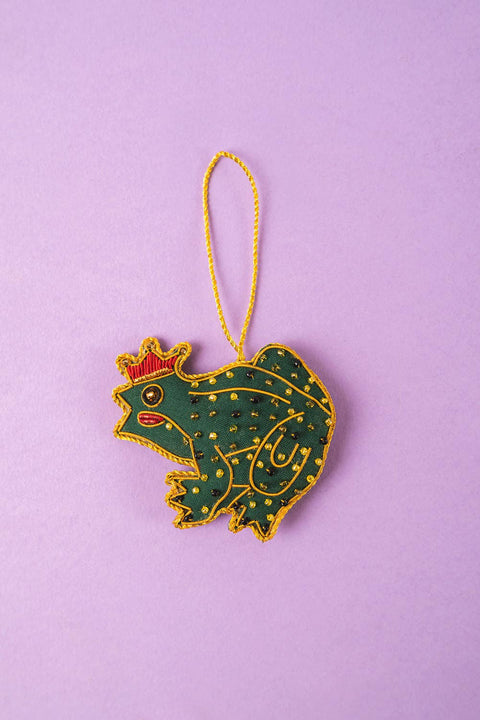 Frog Prince Decoration (Virgin Plastic Free) - Sprouts of Bristol