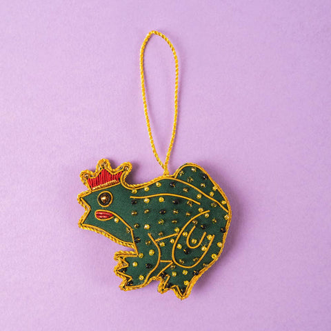 Frog Prince Decoration (Virgin Plastic Free) - Sprouts of Bristol