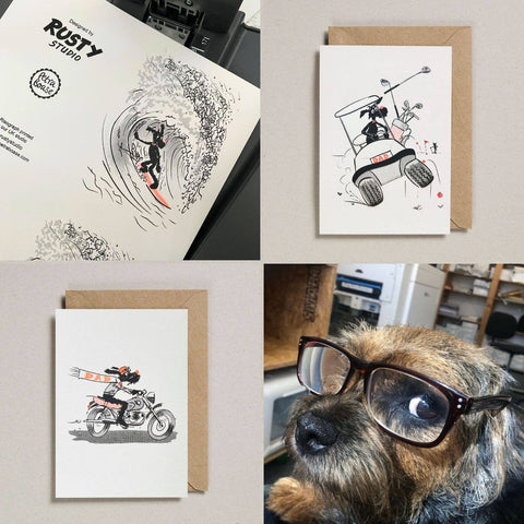 Gamer Cat Greetings Card - Sprouts of Bristol