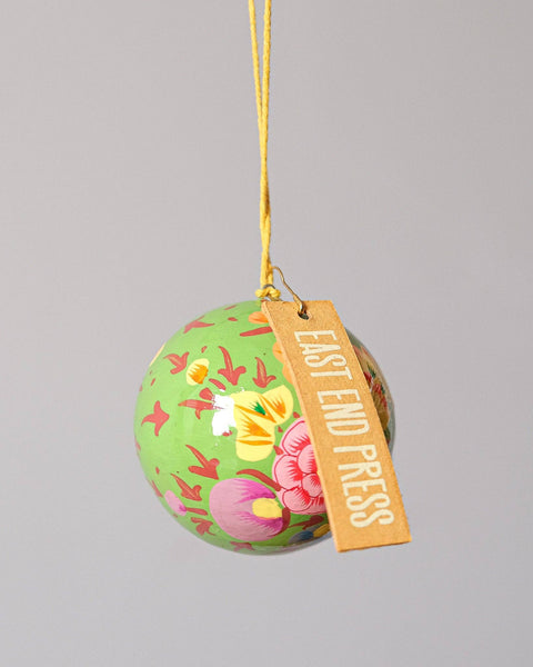 Green Petunia Bauble - Sprouts of Bristol