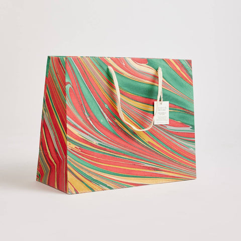 Hand Marbled Gift Bags – Christmas Glitz - Sprouts of Bristol