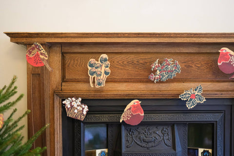 Hedgerow Sewn Garland - Sprouts of Bristol