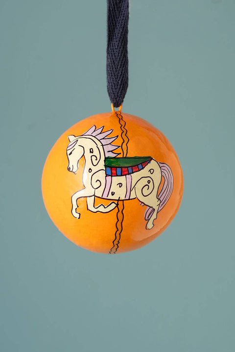 Horse Carousel Bauble - Sprouts of Bristol