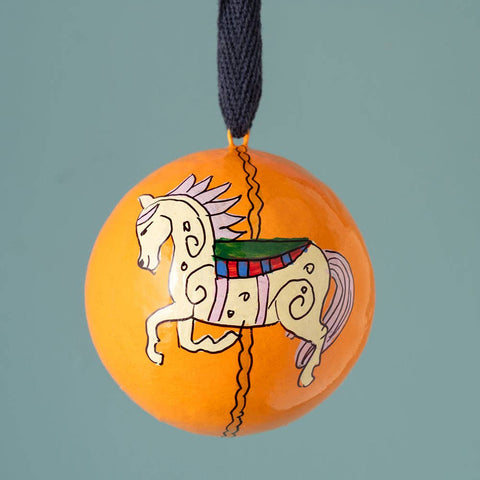 Horse Carousel Bauble - Sprouts of Bristol