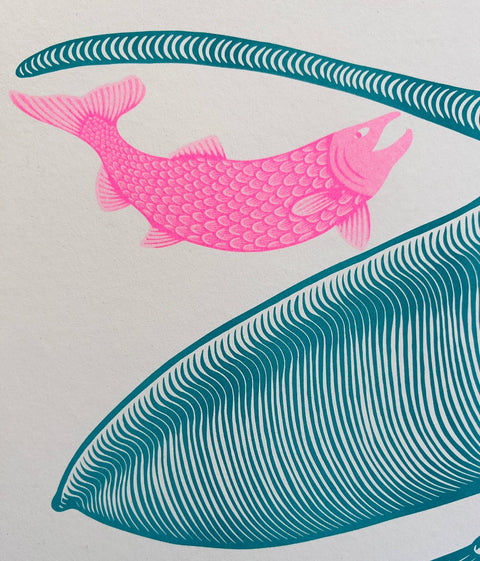 Le Beak, C’est Chic – Risograph Print - Sprouts of Bristol