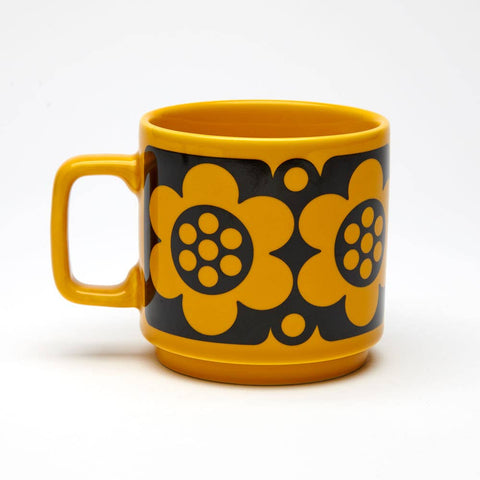 Magpie x Hornsea Mug – Geo Flower Yellow - Sprouts of Bristol