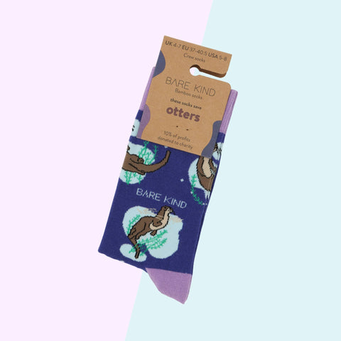 Otter Bamboo Socks - Sprouts of Bristol
