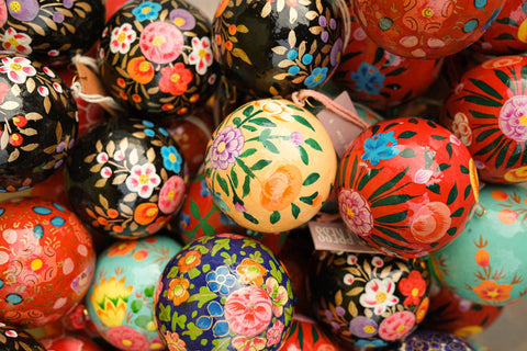 Peach Garden Bauble - Sprouts of Bristol