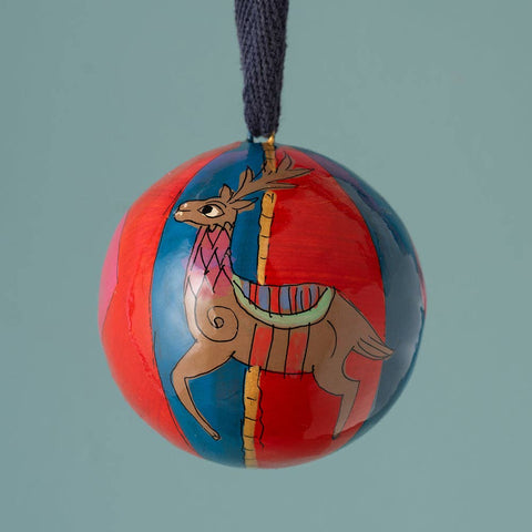 Reindeer Carousel Bauble - Sprouts of Bristol