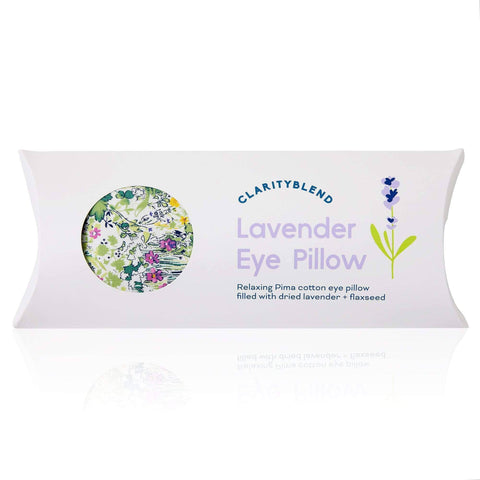Relaxation Lavender Eye Pillow Green Garden Pattern - Sprouts of Bristol