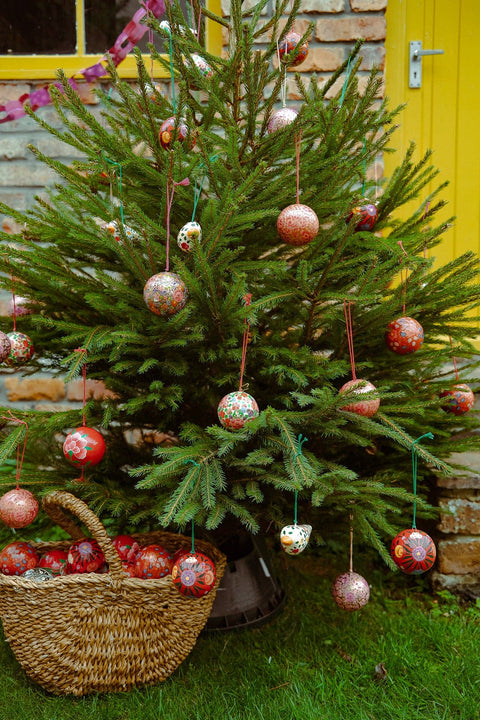 Rosy Red Bauble - Sprouts of Bristol