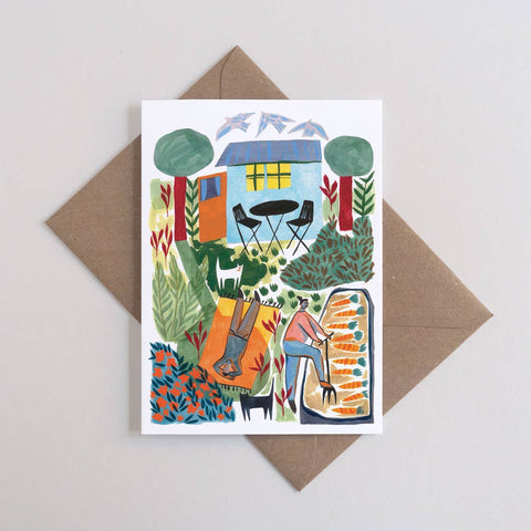 The Garden | Everyday greetings card | Nature, gardener - Sprouts of Bristol