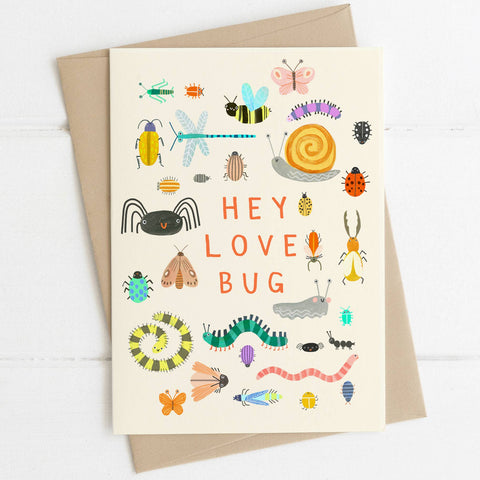 Love Bug Greetings Card - Sprouts of Bristol