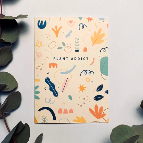 Plant Addict Greetings Card - Sprouts of Bristol