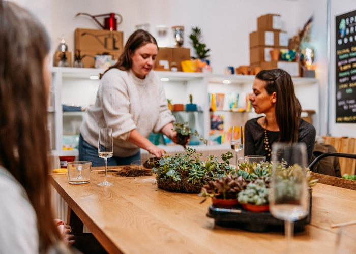 Terrarium & Wreath Workshops in Bristol – Autumn & Winter 2025 - Sprouts of Bristol