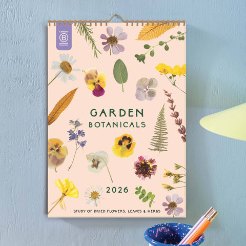 2026 Calendar | Garden Botanicals A4 - Sprouts of Bristol