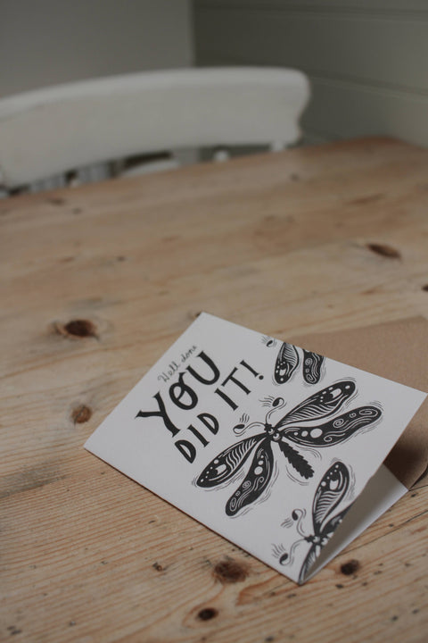 'You Did It!' Congratulations Greetings Card