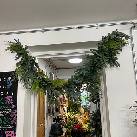 Bespoke Fresh Foliage Christmas Garland [Made to Order]