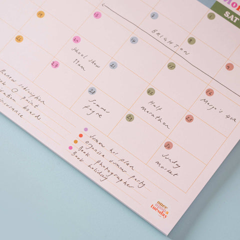 A4 Monthly Planner Pad | You Got This - Sprouts of Bristol