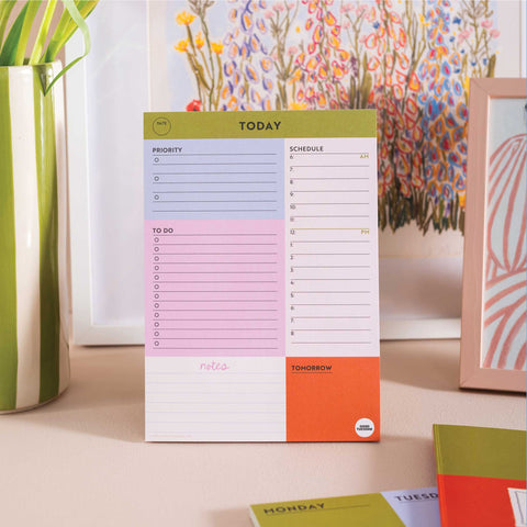 A5 Daily Planner Pad | Block My Life - Sprouts of Bristol