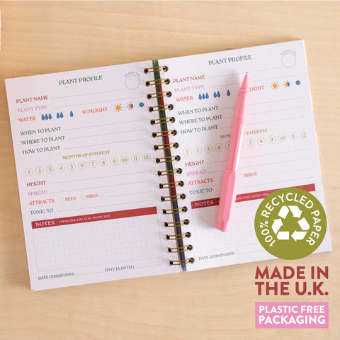 A5 In Bloom Gardeners Journal | Hardcover - Sprouts of Bristol