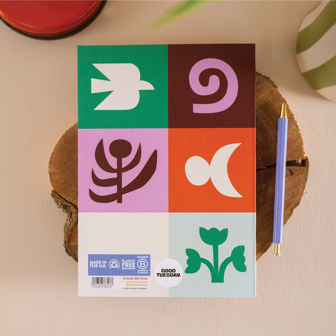 A5 Shapes of Nature Notebook - Sprouts of Bristol