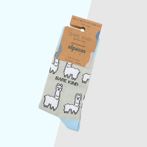 Alpaca Bamboo Socks - Sprouts of Bristol