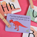Alphabet of Amazing Dinosaurs Flash Cards - Sprouts of Bristol