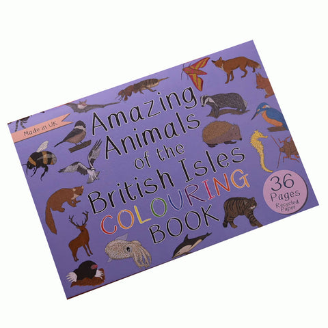 Amazing Animals of the British Isles Colouring Book - Sprouts of Bristol