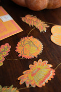 Autumn Blooms Sewn Garland - Sprouts of Bristol