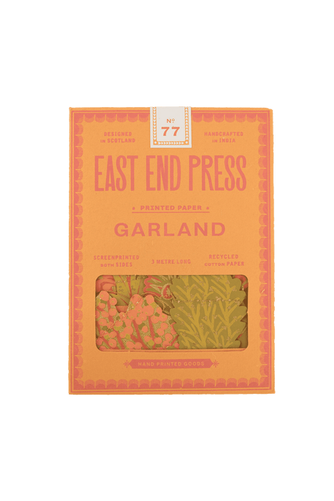 Autumn Blooms Sewn Garland - Sprouts of Bristol