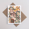 Autumn Owl | Everyday greetings card | Autumn, nature - Sprouts of Bristol