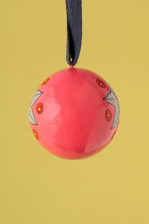 The Star Red Bauble