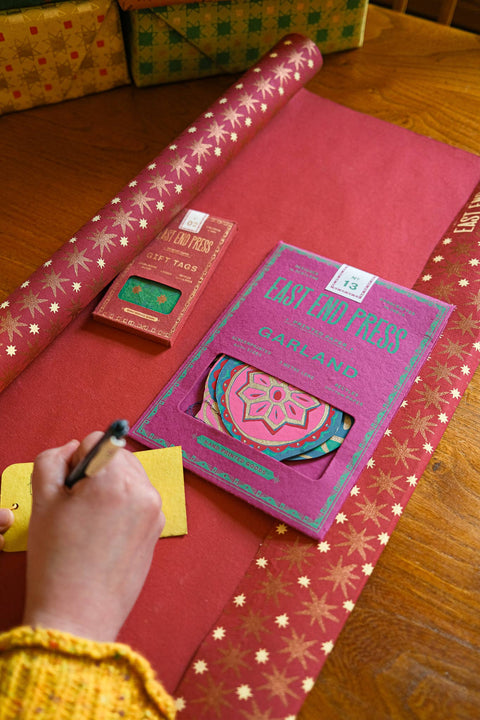 Baubles Sewn Garland - Sprouts of Bristol