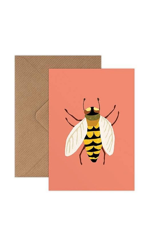 Bee Mini Card - Sprouts of Bristol