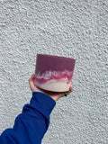 Berry Pink, Purple and Putty Jesmonite Pot - Sprouts of Bristol