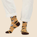 Brown Cats Bamboo Socks - Sprouts of Bristol