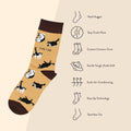 Brown Cats Bamboo Socks - Sprouts of Bristol