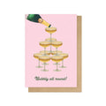 Bubbly Greetings Card - Sprouts of Bristol